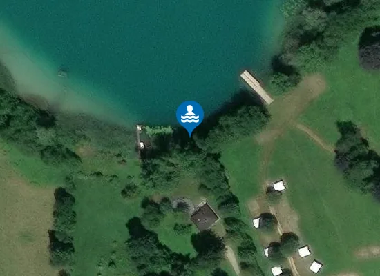 Satellite image of PLAGE CAMPING CCAS