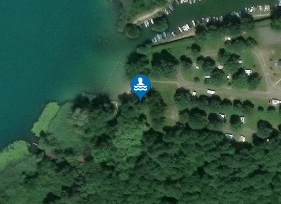 Satellite image of PLAGE CAMPING GCU
