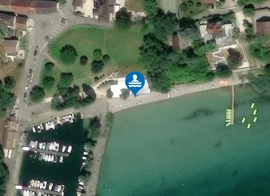 Satellite image of PLAGE DE CHATILLON