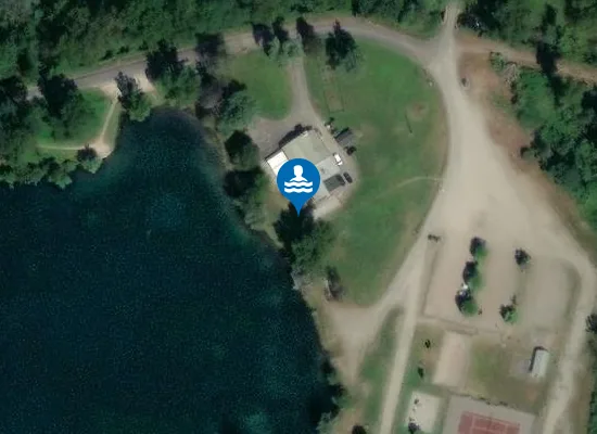 Satellite image of PLAN D'EAU DU LAC DE GRESY