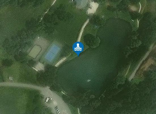 Satellite image of PLAN D'EAU DE LA TRAPPE