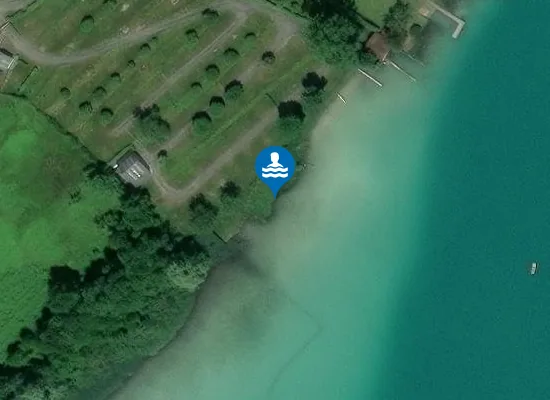 Satellite image of PLAGE CAMPING BELLEVUE