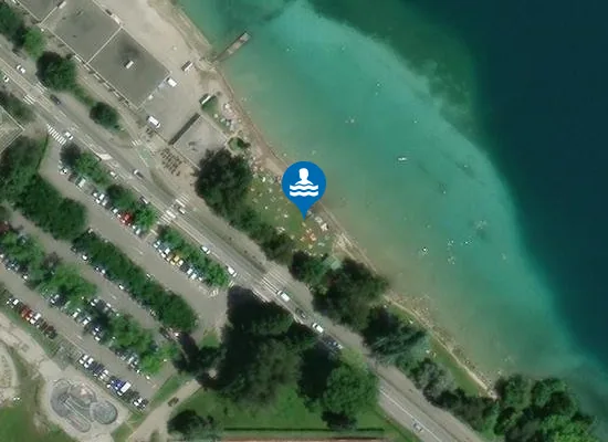 Satellite image of ANNECY LES MARQUISATS