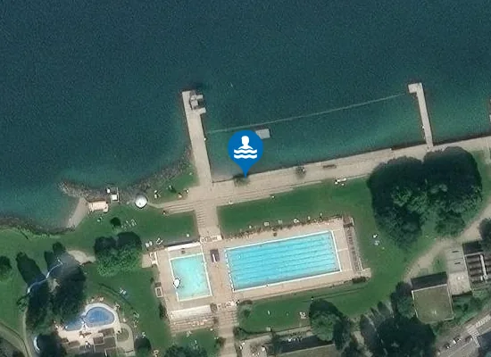 Satellite image of EVIAN CENTRE NAUTIQUE
