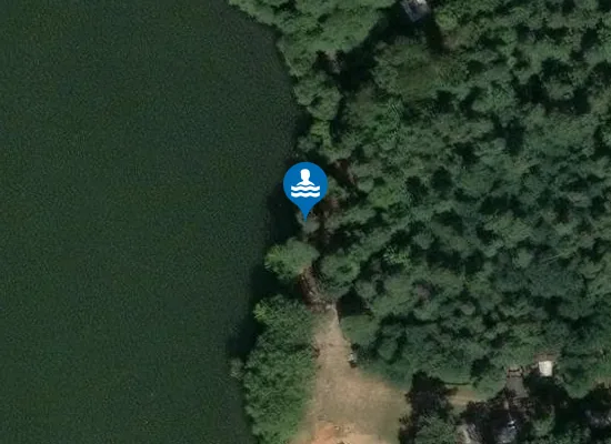 Satellite image of GROSSER TREPPELSEE BREMSDORF ZELTPLATZ