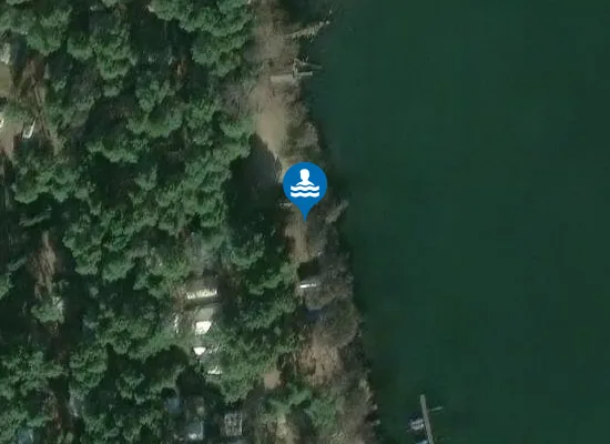 Satellite image of KIESSEE KAGEL ZELTPLATZ E40