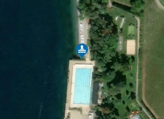Satellite image of THONON CENTRE NAUTIQUE