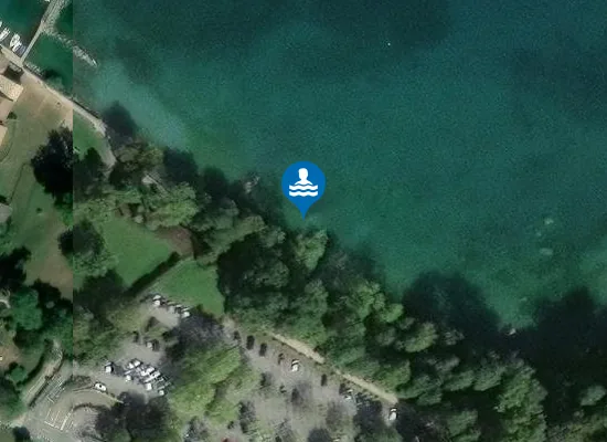 Satellite image of YVOIRE LA GARITE