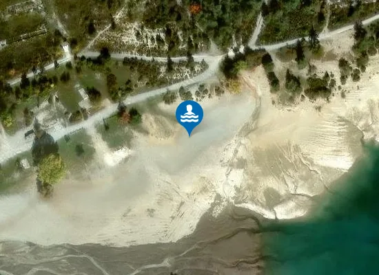 Satellite image of PLAGE DU CHEIRON