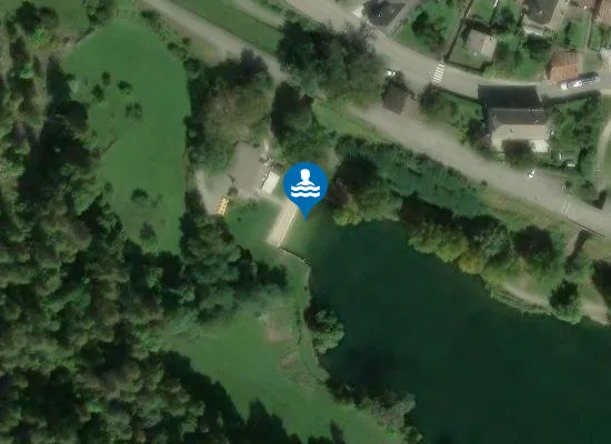 Satellite image of PLAN D'EAU DU VILLAGE