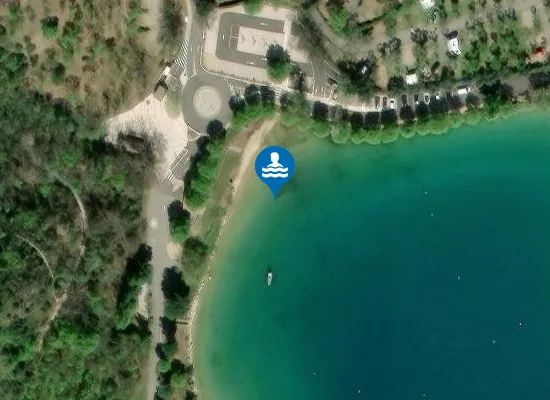 Satellite image of PLAGE DU VILLAGE