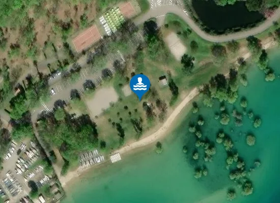 Satellite image of PLAGE FACE AUX TENNIS