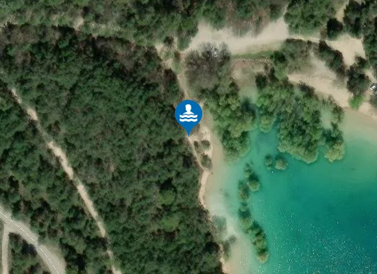 Satellite image of BAIE DE LA SAUNA