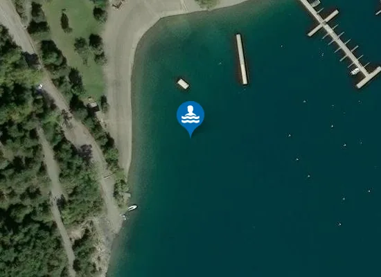 Satellite image of BAIE ST MICHEL
