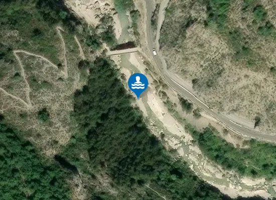 Satellite image of LES GORGES DE LA MEOUGE