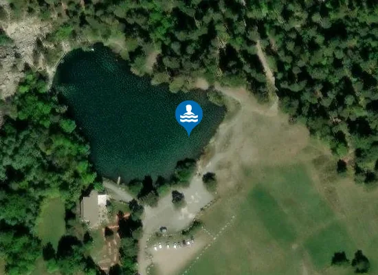 Satellite image of LAC DE SAINT APOLLINAIRE