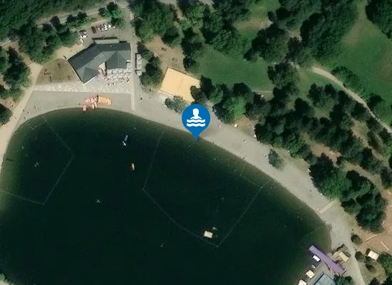 Satellite image of PLAN D'EAU DU CHAMPSAUR