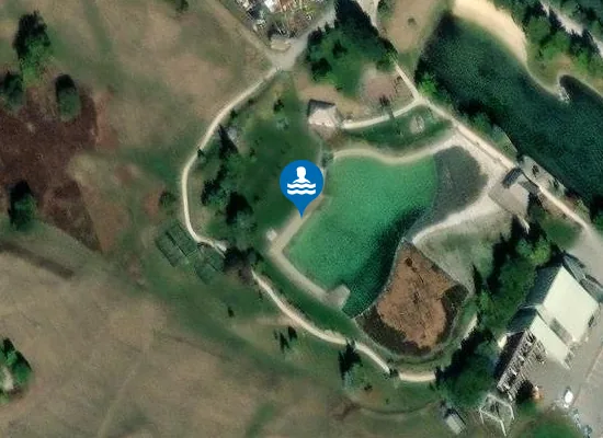 Satellite image of PLAN D'EAU DU PONTILLAS