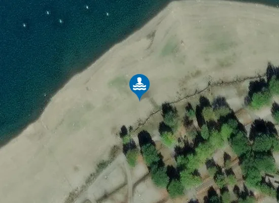 Satellite image of LES EYGOIRES - CAMPING