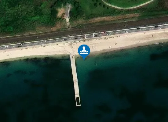 Satellite image of ANTIBES LES PINS OUEST