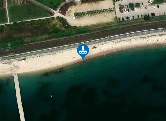 Satellite image of ANTIBES LES PINS EST