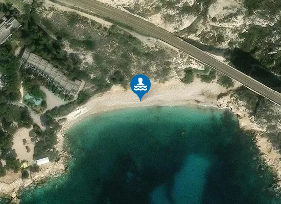 Satellite image of LES EAUX SALEES