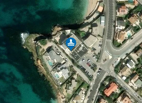 Satellite image of BAINS DES DAMES