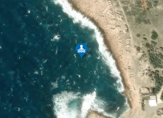 Satellite image of PLAGE DE BONNIEU