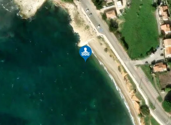 Satellite image of PLAGE DES OURS