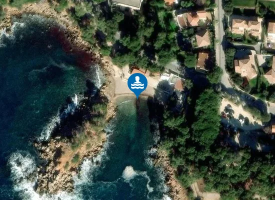 Satellite image of PLAGE DE CAPELAN
