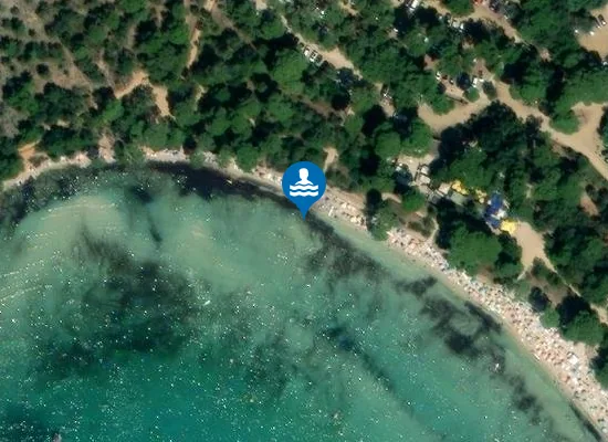 Satellite image of PLAGE L'ESTAGNOL