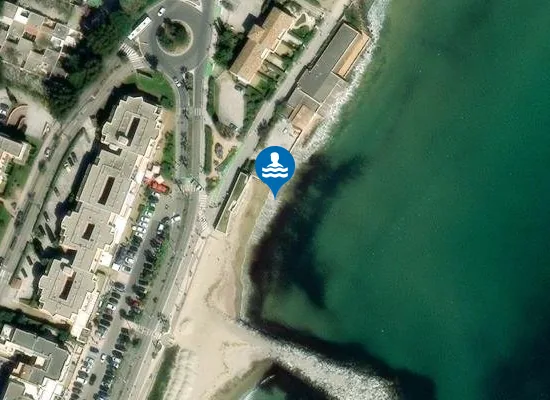 Satellite image of PLAGE CENTRE VILLE