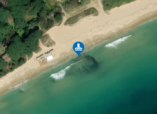 Satellite image of PLAGE PARDIGON