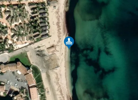Satellite image of PLAGE DE PORT GRIMAUD