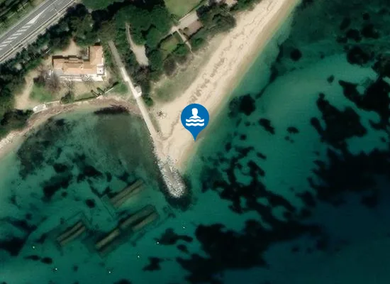 Satellite image of PLAGE DE BEAUVALLON
