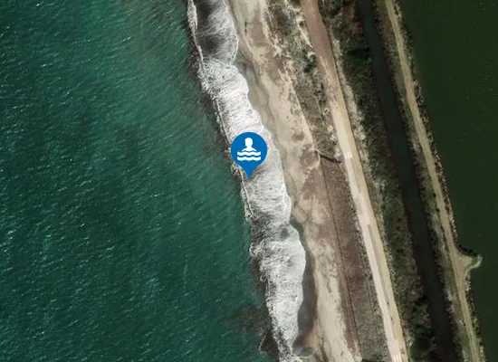 Satellite image of PLAGE L'ALMANARRE CENTRE