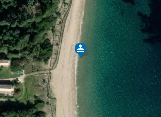 Satellite image of PLAGE PESQUIERS-BONA