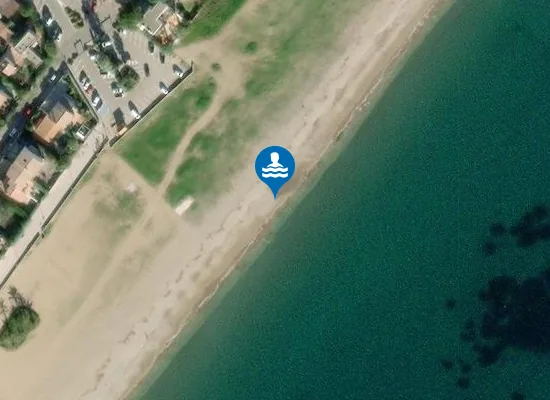 Satellite image of PLAGE CEINTURON EST-L'AYGUADE