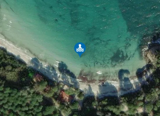 Satellite image of PORQUEROLLES-PLAGE D'ARGENT