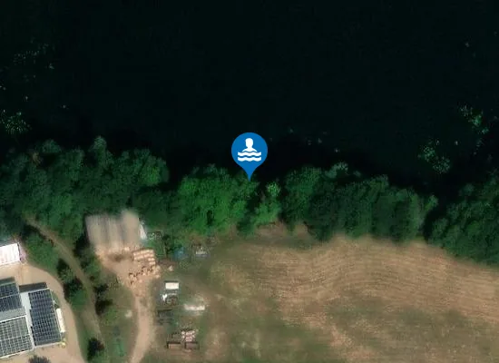 Satellite image of VORDER ODER HAUSSEE OBERSDORF