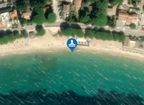 Satellite image of PLAGE CAVALIERE