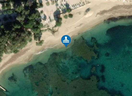 Satellite image of PLAGE L'ARGENTIERE