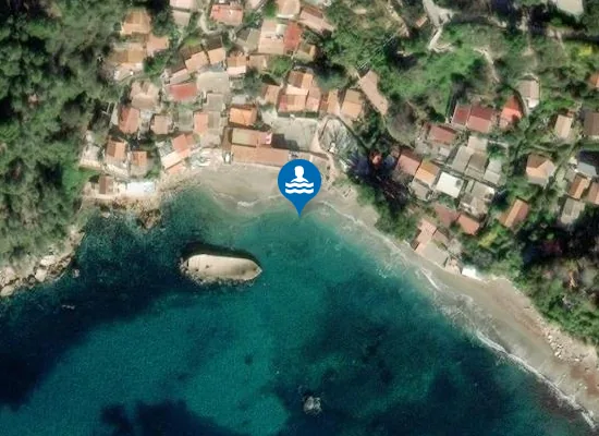 Satellite image of PLAGE PIN DE GALLES