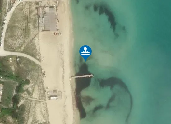 Satellite image of PLAGE PAMPELONNE GROS VALLAT