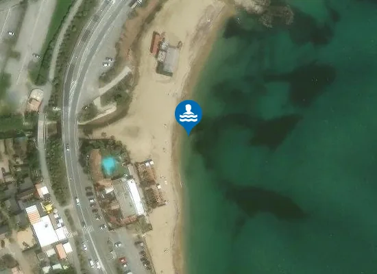 Satellite image of PLAGE LA GAILLARDE