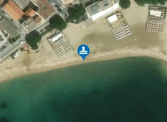 Satellite image of PLAGE SAINTE MAXIME VILLE (CASINO)