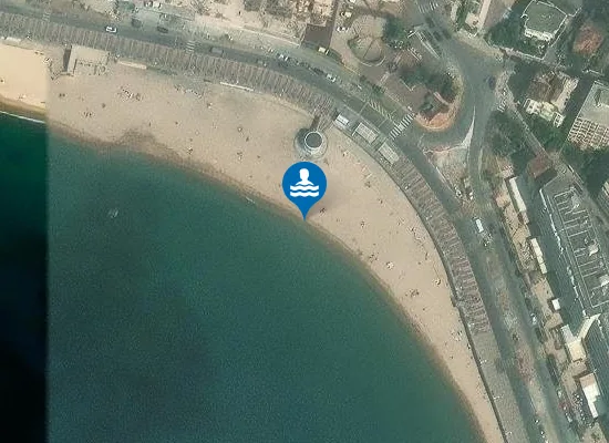 Satellite image of PLAGE VEILLAT