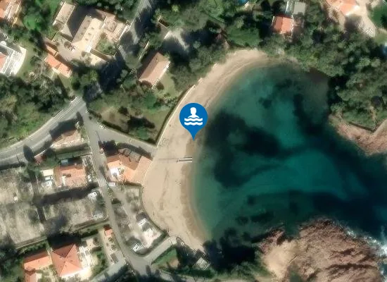 Satellite image of PLAGE CAMP LONG