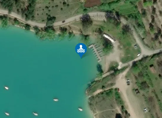 Satellite image of PLAGE DES SALLES