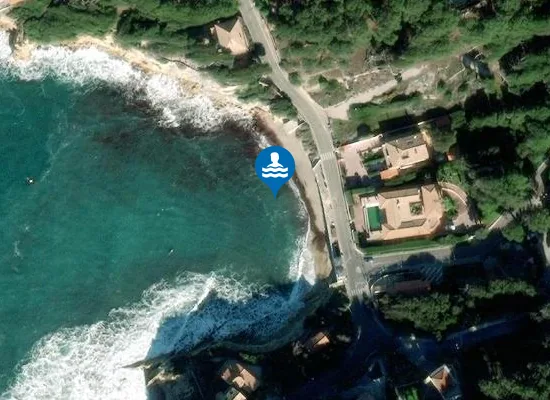 Satellite image of BAIE DE COUSSE